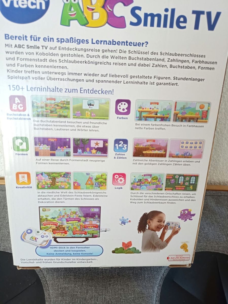 Vtech Jeux: Vtech ABC Smile TV Lernkonsole mit Controller neu – Neuf avec emballage d'origine à Wangen b. Olten par MOMO80 1