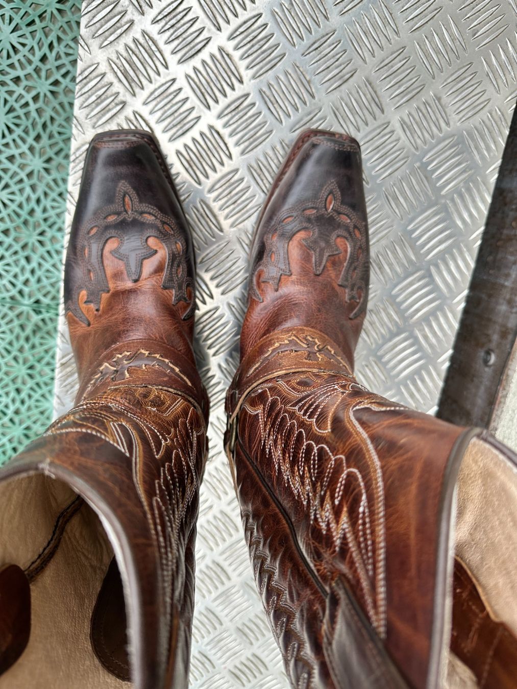 Sendra Herrenschuhe: Sendra Biker Cowboy Boots Stiefel Gr. 41 – Neu (gemäss Beschreibung) aus Gümmenen von FelizitasHermann 5