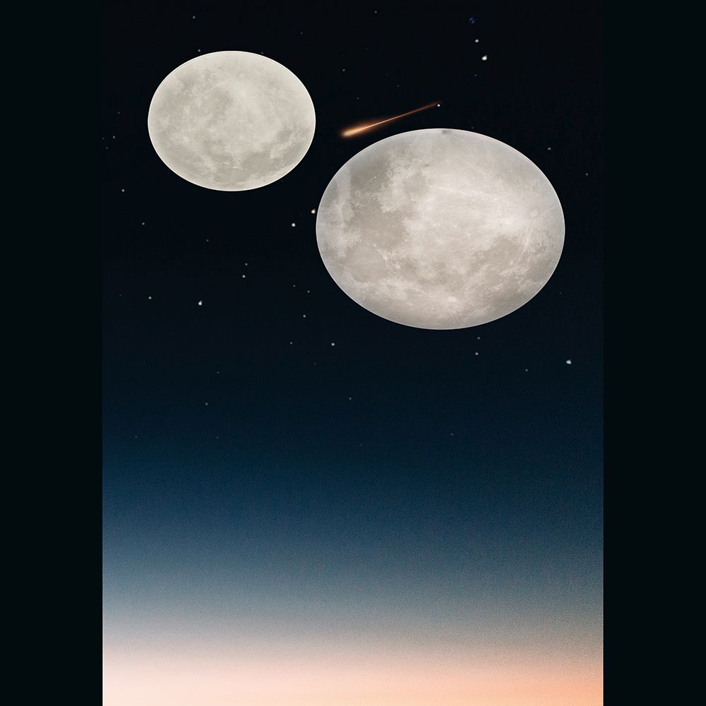 Lampadari & plafoniere: LED Deckenleuchte, Rund, Mond-Design – Nuovo (secondo la descrizione) da Kreuzlingen venduto da Smart-Light 2