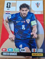 Carte Panini Mateo Kovacic Croatie Nr.125 Hero