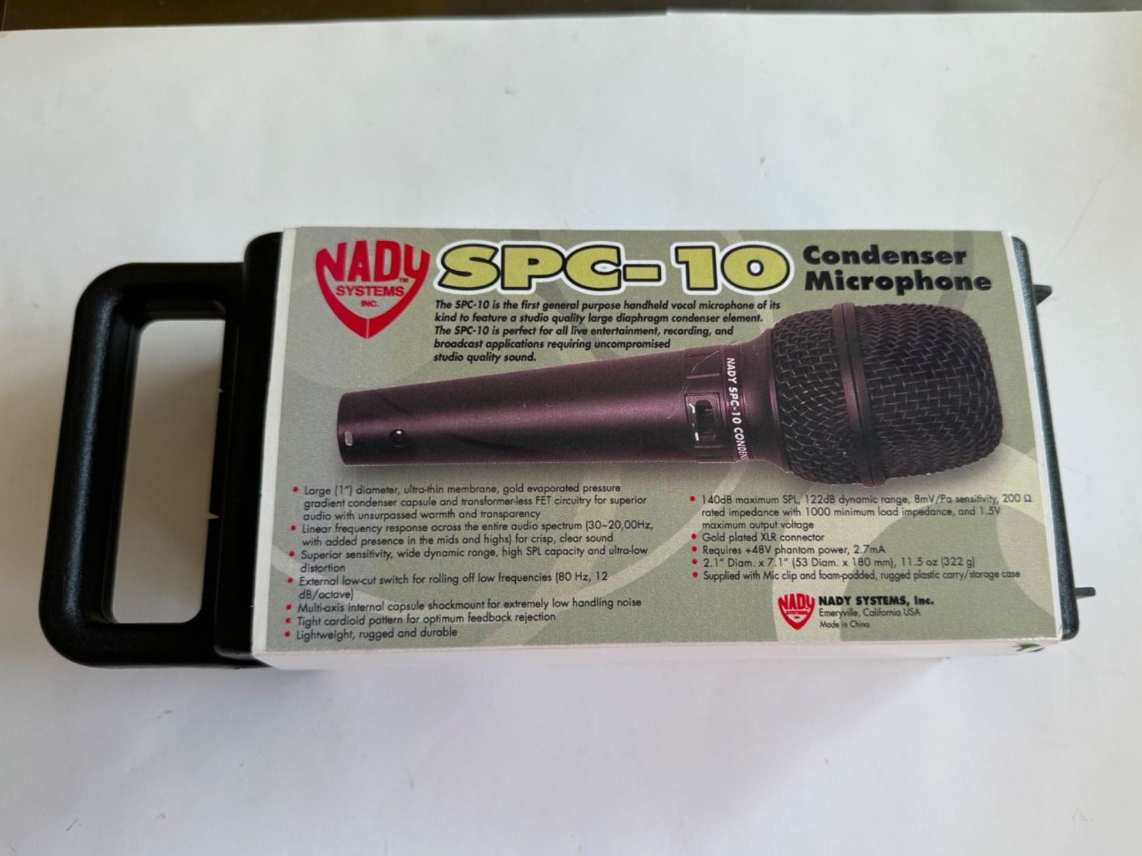 Mikrofone: Condenser Mikrofon NADY SPC-10 – Neu (gemäss Beschreibung) aus Schaffhausen von outlet-music