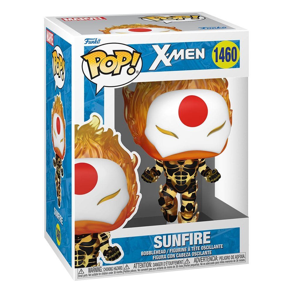 Funko Statuette: X-Men POP! Marvel Vinyl figurine Sunfire 9 cm – Nuovo e nell'imballaggio originale da St-Imier venduto da ATTAKSHOP 1