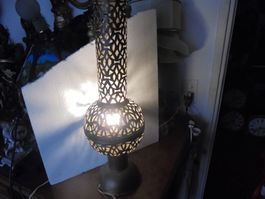 Alte, grosse Tischlampe von ca. 1950