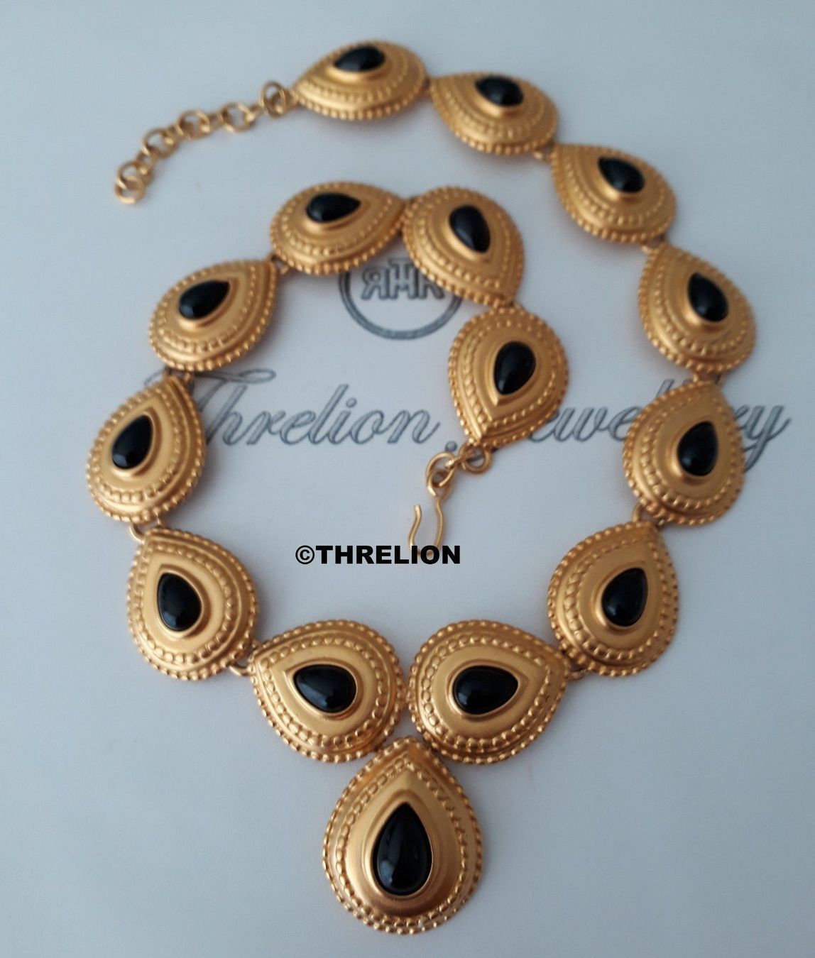 Catenine: Vintage Monet Haute Couture Halskette – Usato da Riehen venduto da Threlion 1