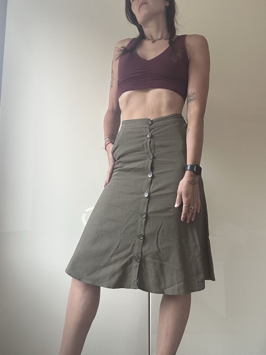Gonne: Green skirt 36 – Usato da Bellinzona venduto da Samirablank 1