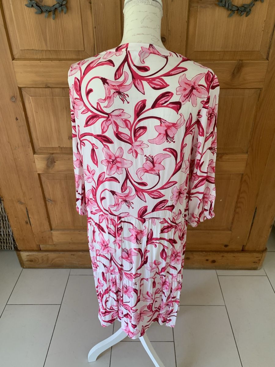 Vestiti: Tunika/Kleid pink weiss Gr. 46 – Usato da Ellikon an der Thur venduto da Bali1999 6