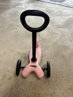 Micro Mini Deluxe Scooter pink push-handle good condition