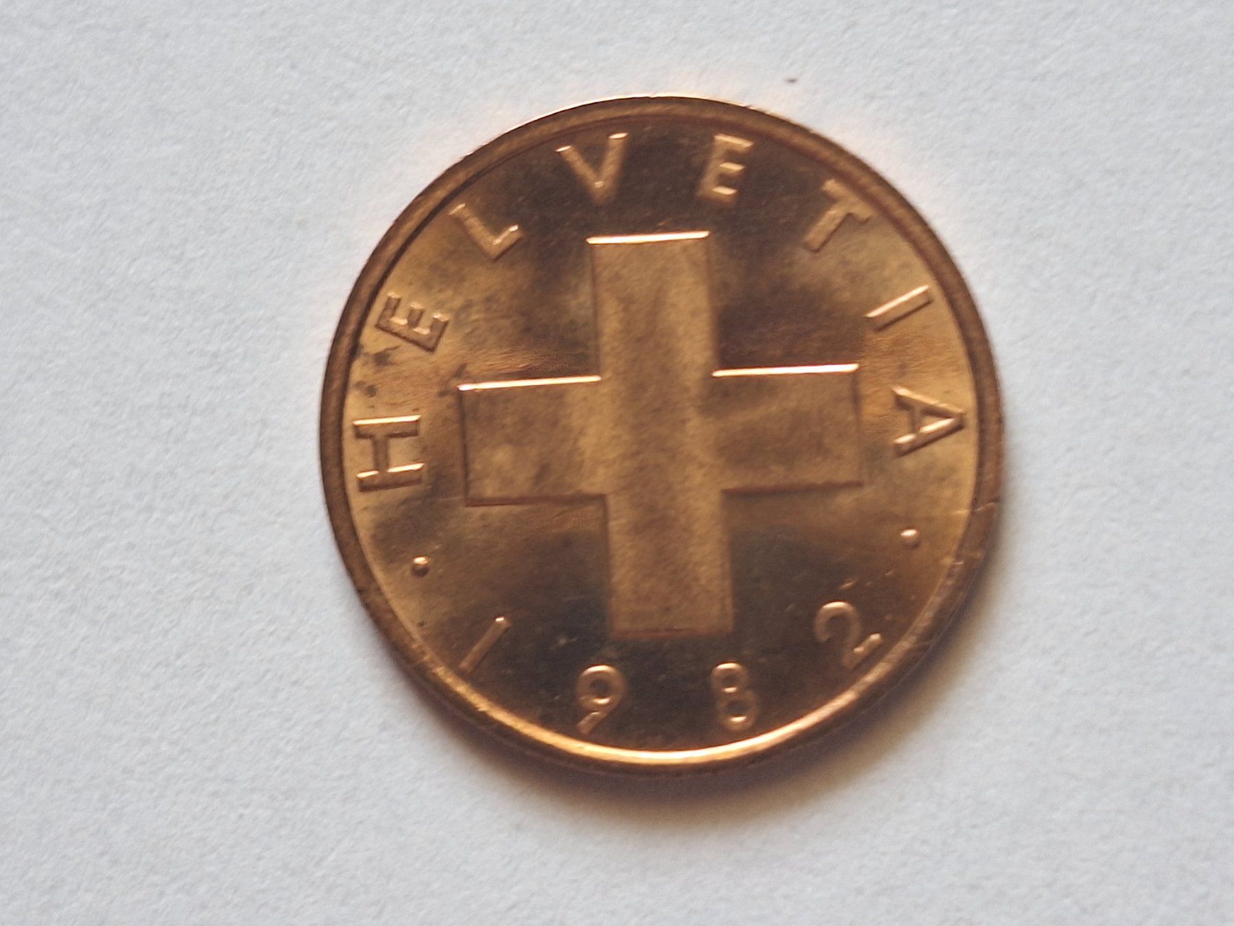 Tutti le monete: 1ct 1982 vz – Usato da Couvet venduto da zeze03