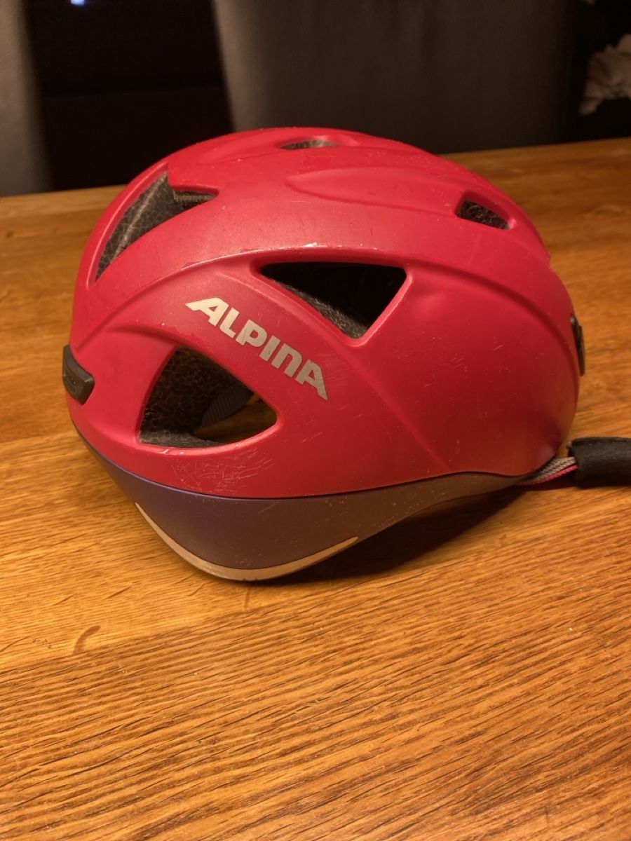 Alpina Caschi: Alpina ximo 49-51 Kinderhelm pink – Usato da Zürich venduto da sparkyway 1