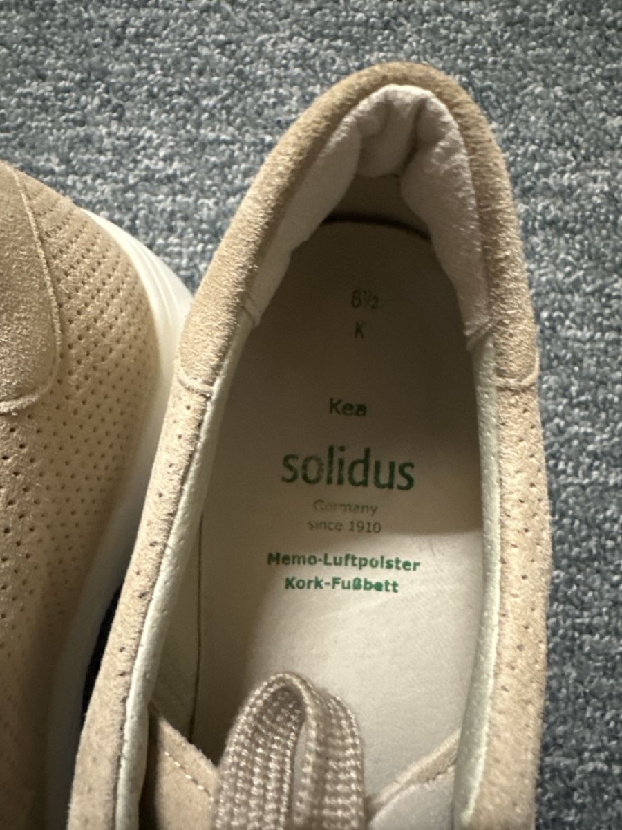 Scarpe da donna: Solidus Kea Sneaker beige Gr6.5  neu – Nuovo e nell'imballaggio originale da Baltschieder venduto da YmroBe 2