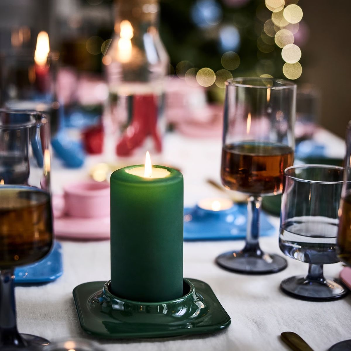 Ikea Portacandele: Gustaf Westman x IKEA Vinterfint, Blockkerzenhalter, Neu – Nuovo e nell'imballaggio originale da Lustmühle venduto da Belair1955 1