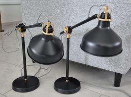 2 RANARP Tischlampen in schwarz (Ikea)