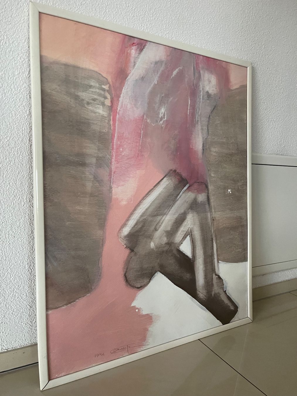 Dipinti: Anneliese Bürgin, signiert, 1991 – Usato da Glattbrugg venduto da Toya77 1