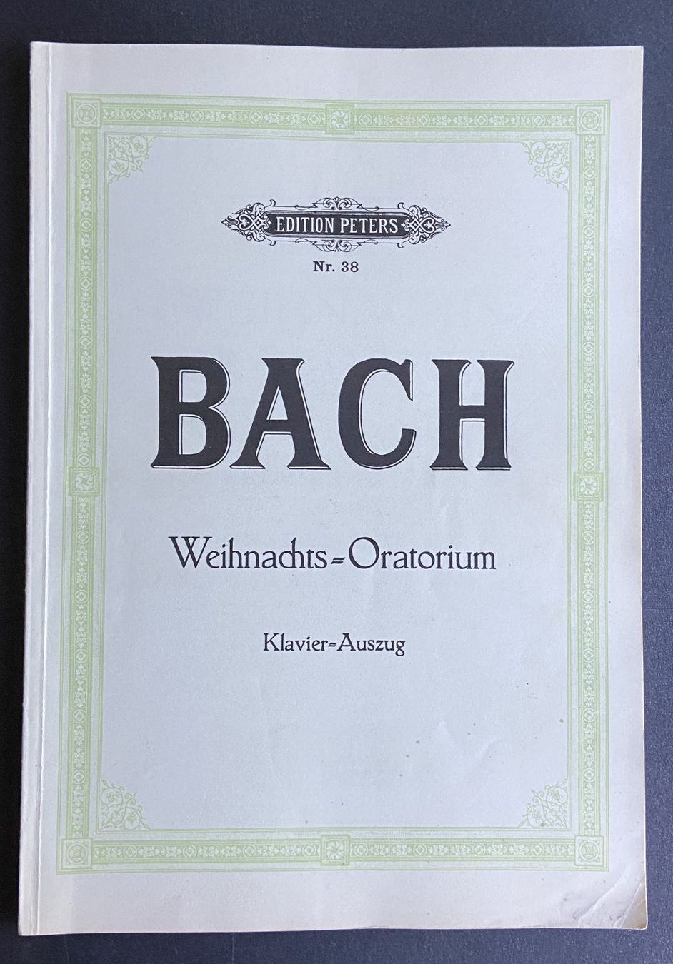 Libri: Notenbroschüren Klassik    "Bach" – Usato da Böckten venduto da Hansi36