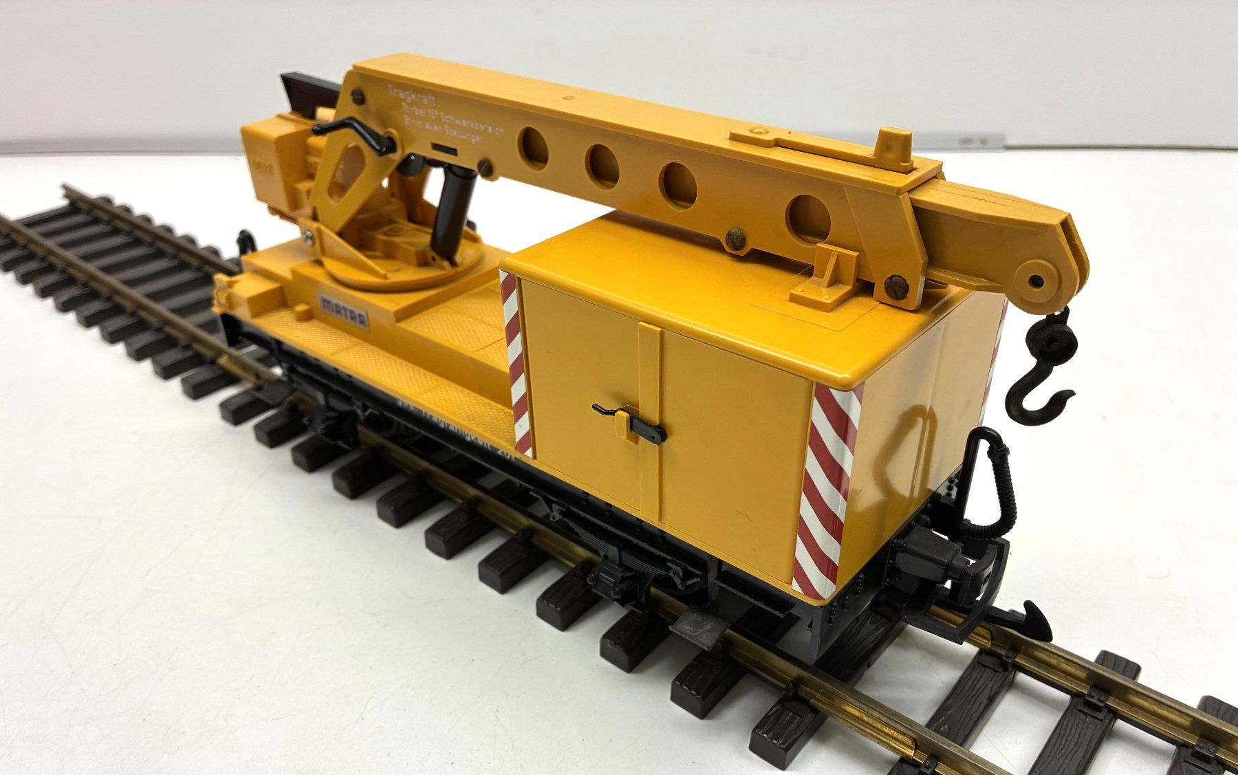 LGB Modelleisenbahnen: LGB 4042= Kranwagen Matra Diesel - gelb – Gebraucht aus Thun von retoolinoo 5