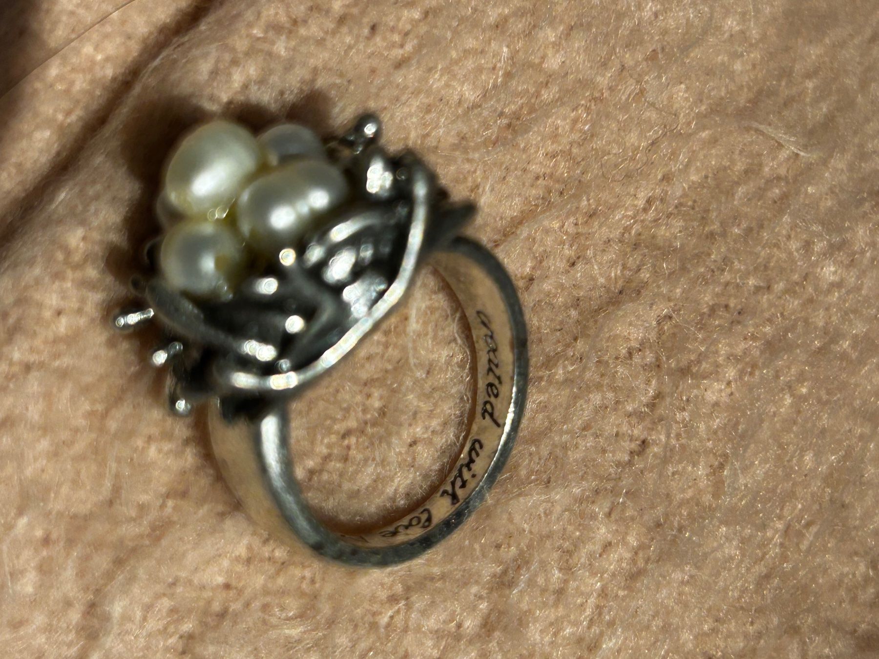 Anelli: Schöner Ring 19 mm created with love – Usato da Scherz venduto da Mandarine8 5
