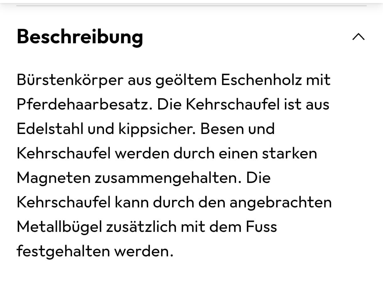 Altro in Apparecchi per la pulizia: Redecker Kehrgarnitur, Magnetisch! – Usato da Belp venduto da Fam_Beutler 5