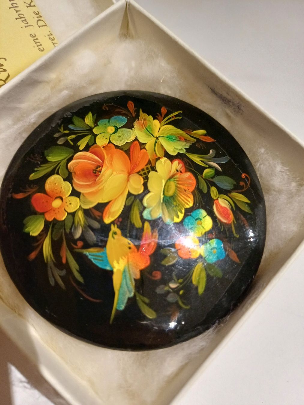 Tutte le decorazioni: Miniaturmalerei Lackdose, Russland, glänzend – Nuovo (secondo la descrizione) da Zürich venduto da Avocadokern 2