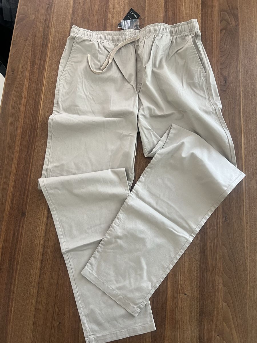 Pantaloni: Herren Hose mit Elastbund und Bindekordel – Nuovo e nell'imballaggio originale da Sursee venduto da tabsch 2