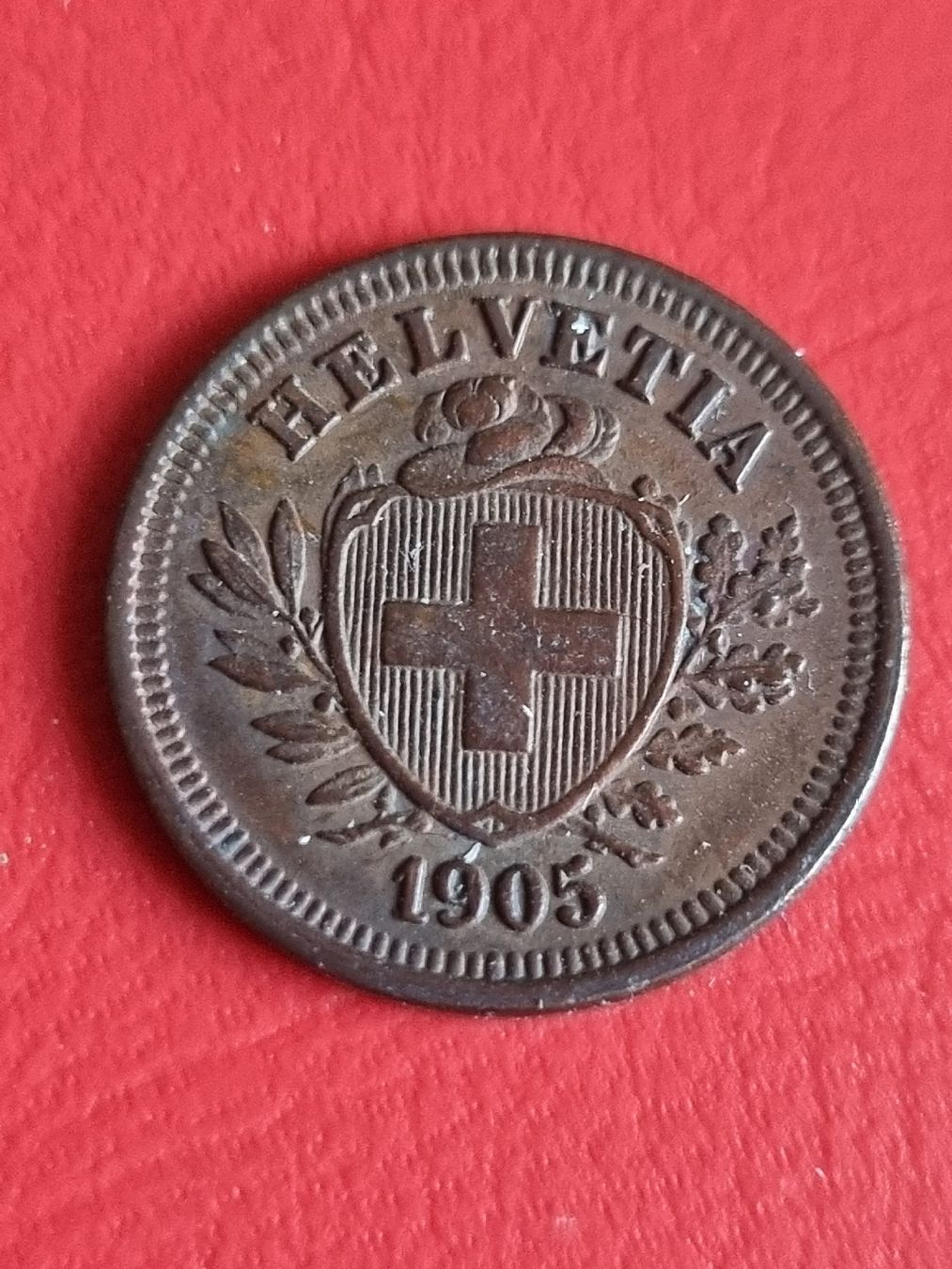 Alle Münzen: 1 RAPPEN JAHR 1905 - SCHWEIZ – Gebraucht aus Heimenschwand von rog_p7h9