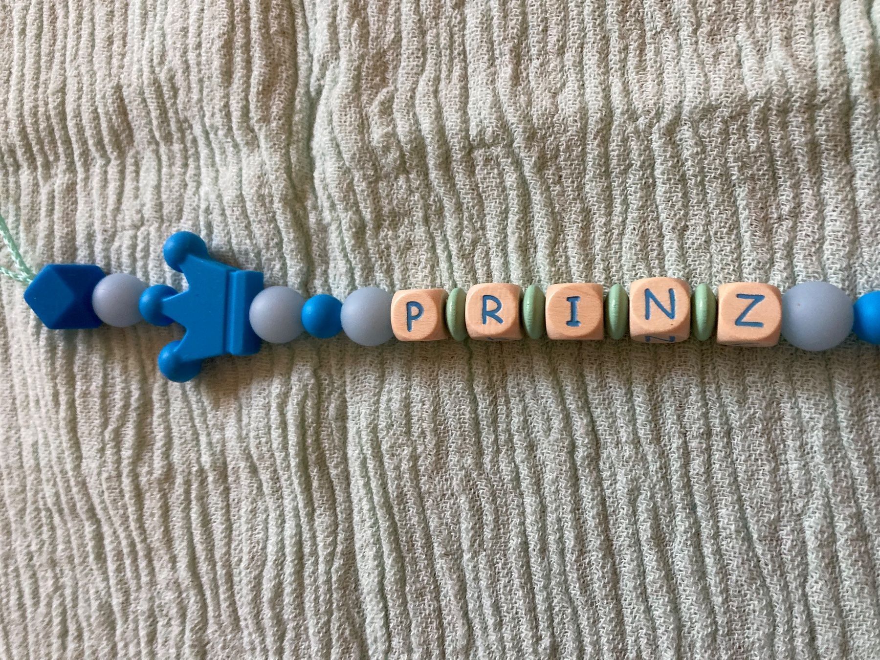 Succhiotti & catenelle porta ciuccio: Nuggikette PRINZ , NEU – Nuovo (secondo la descrizione) da Emmenbrücke venduto da JJ_89 1