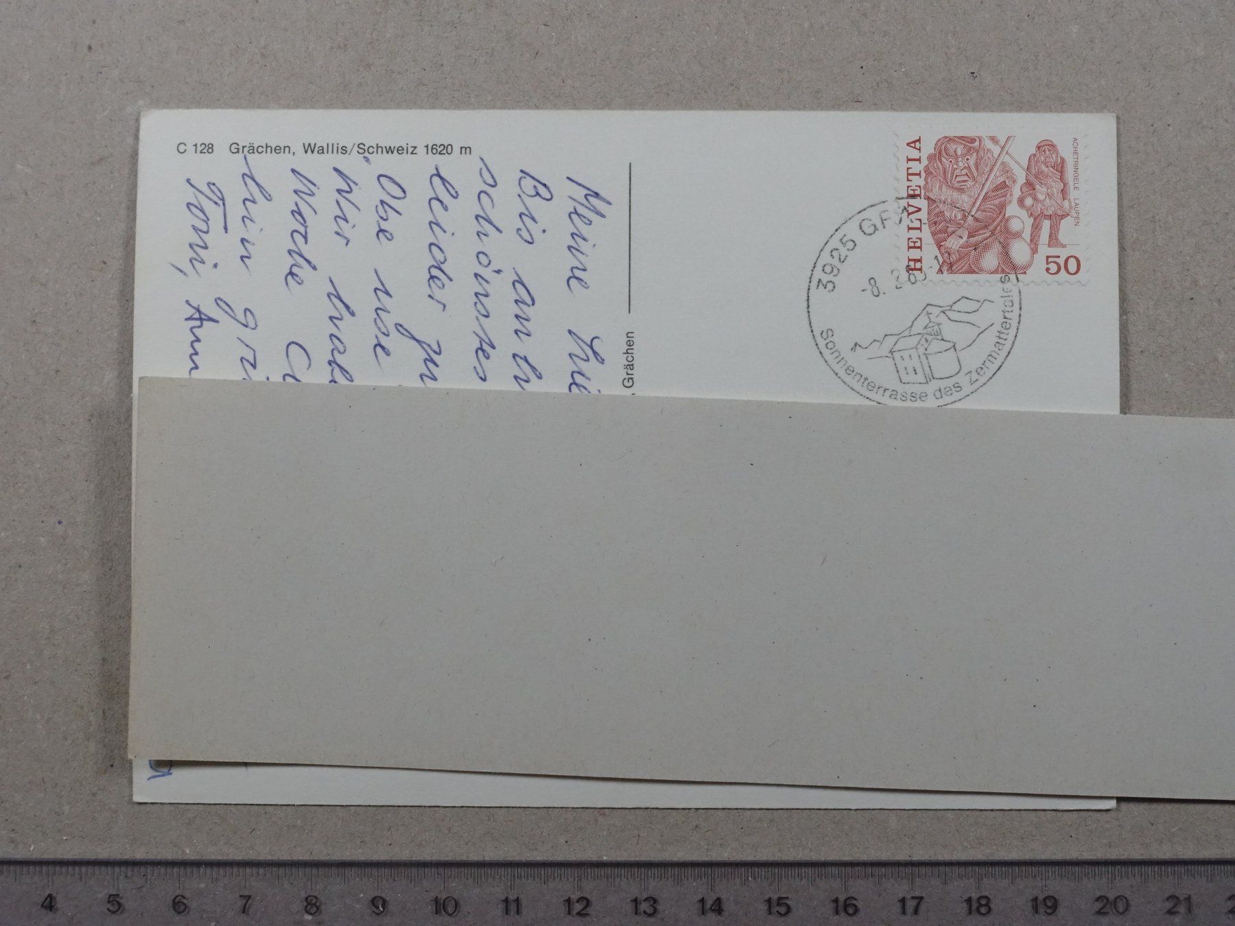 Cartes postales: Grächen – D'occasion à Lenzburg par fh1 1