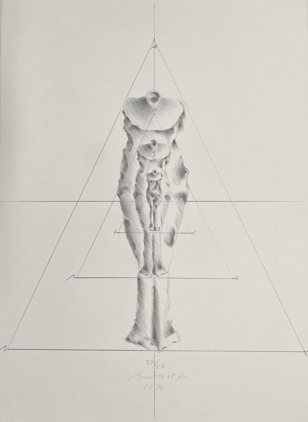 Grafica & Litografie: Jürgen Brodwolf : Lithografie 1972 – Nuovo (secondo la descrizione) da grenchen venduto da Belarte