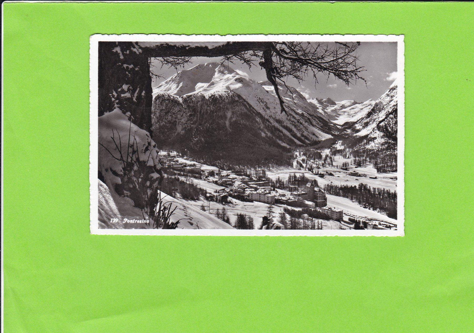 Cartoline postali: Pontresina – Usato da St. Peterzell venduto da neckertal