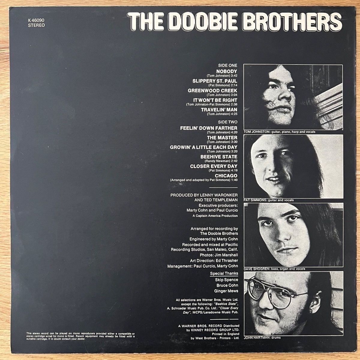 Schallplatten: Doobie Brothers - Same / UK-Press. Reissue - TOP – Gebraucht aus Gais von soundcave57 1