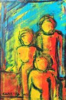 Opera originale di Cio Zanetta (1946-2021) - INCONTRO N.15