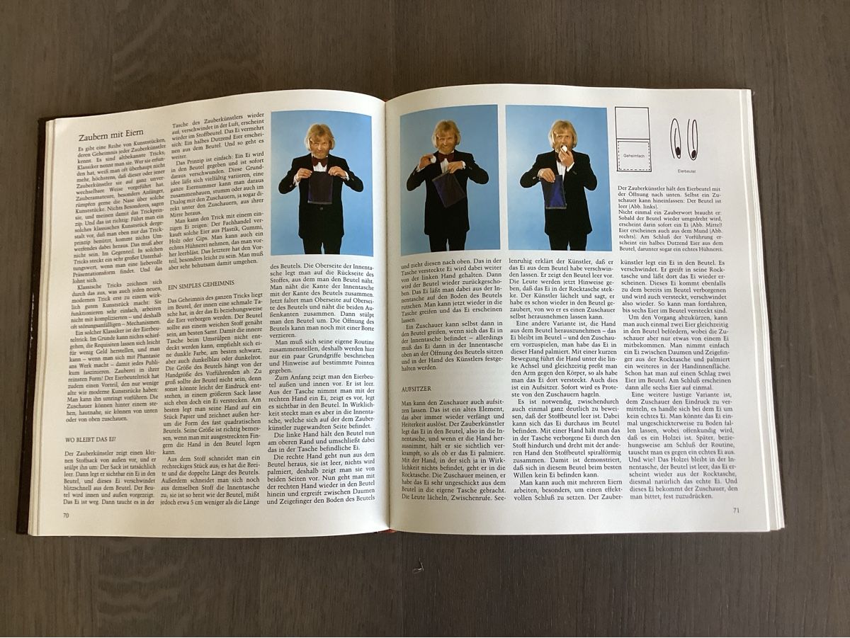 Libri: Buch Zauberkunst Werner Waldmann Magie Illusionen  – Usato da Rheineck venduto da sualk49 2