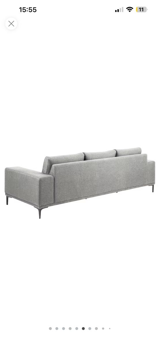 Sofas: Elegantes 3er Sofa grey – D'occasion à Obernau par tas_7w97 2