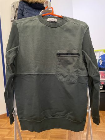 STONE ISLAND Musk Green Sweatshirt, Size M