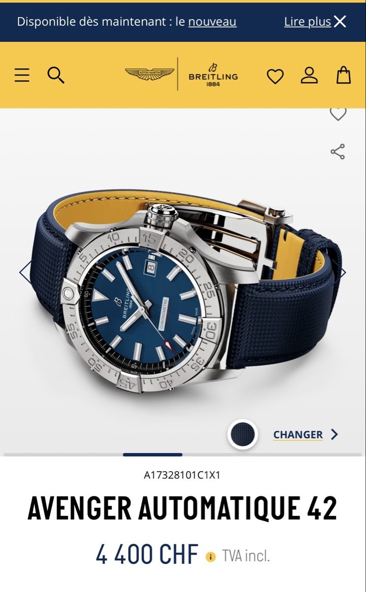 Breitling Orologi: Breitling Avenger 42mm Full Set – Nuovo (secondo la descrizione) da Cointrin venduto da Calibre1755 6