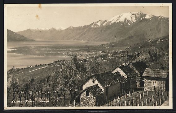 Ansichtskarten: AK Locarno, Ascona, Brissago, 1932 – Gebraucht aus Berlin von bartko-reher
