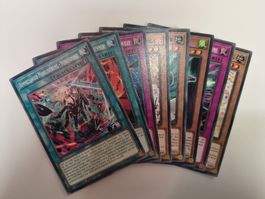 Konami Yu-Gi-Oh Karten Konvolut 9 Stk.