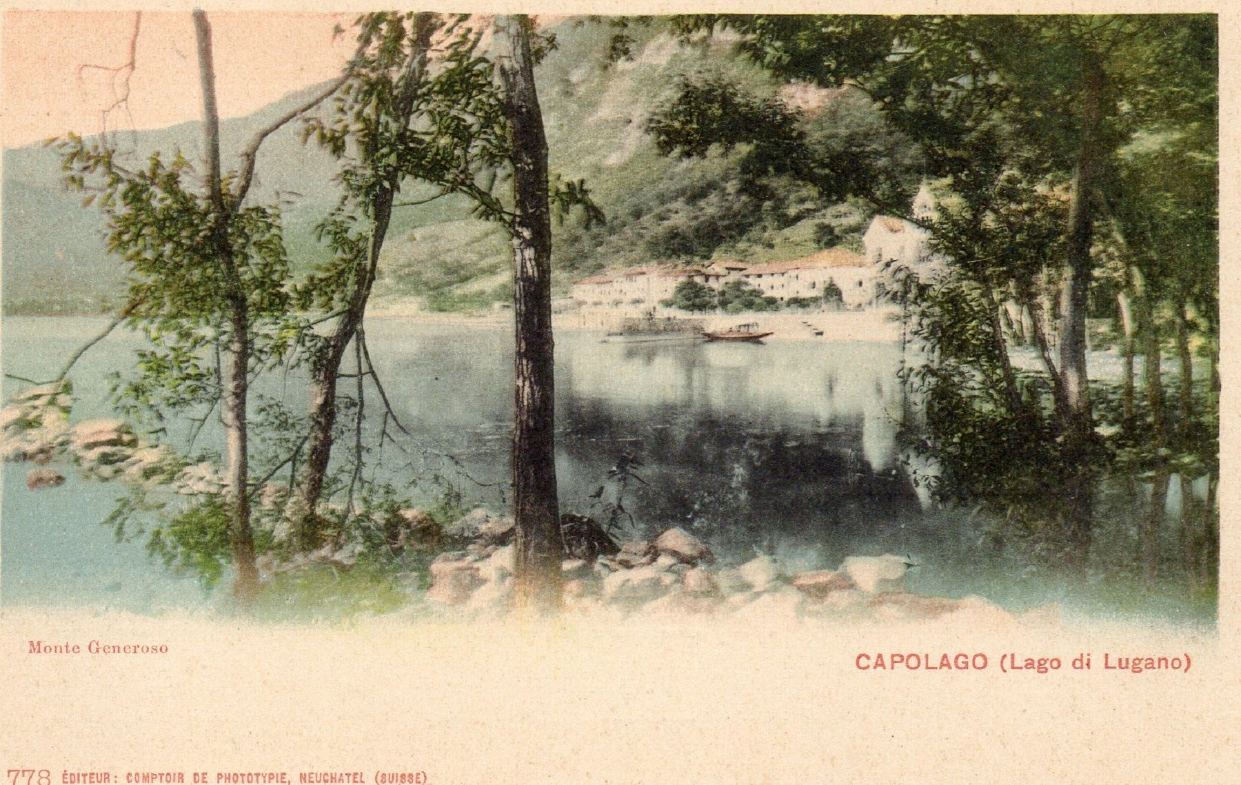 Cartoline postali: CAPOLAGO 1900 – Nuovo (secondo la descrizione) da Jona venduto da philajona