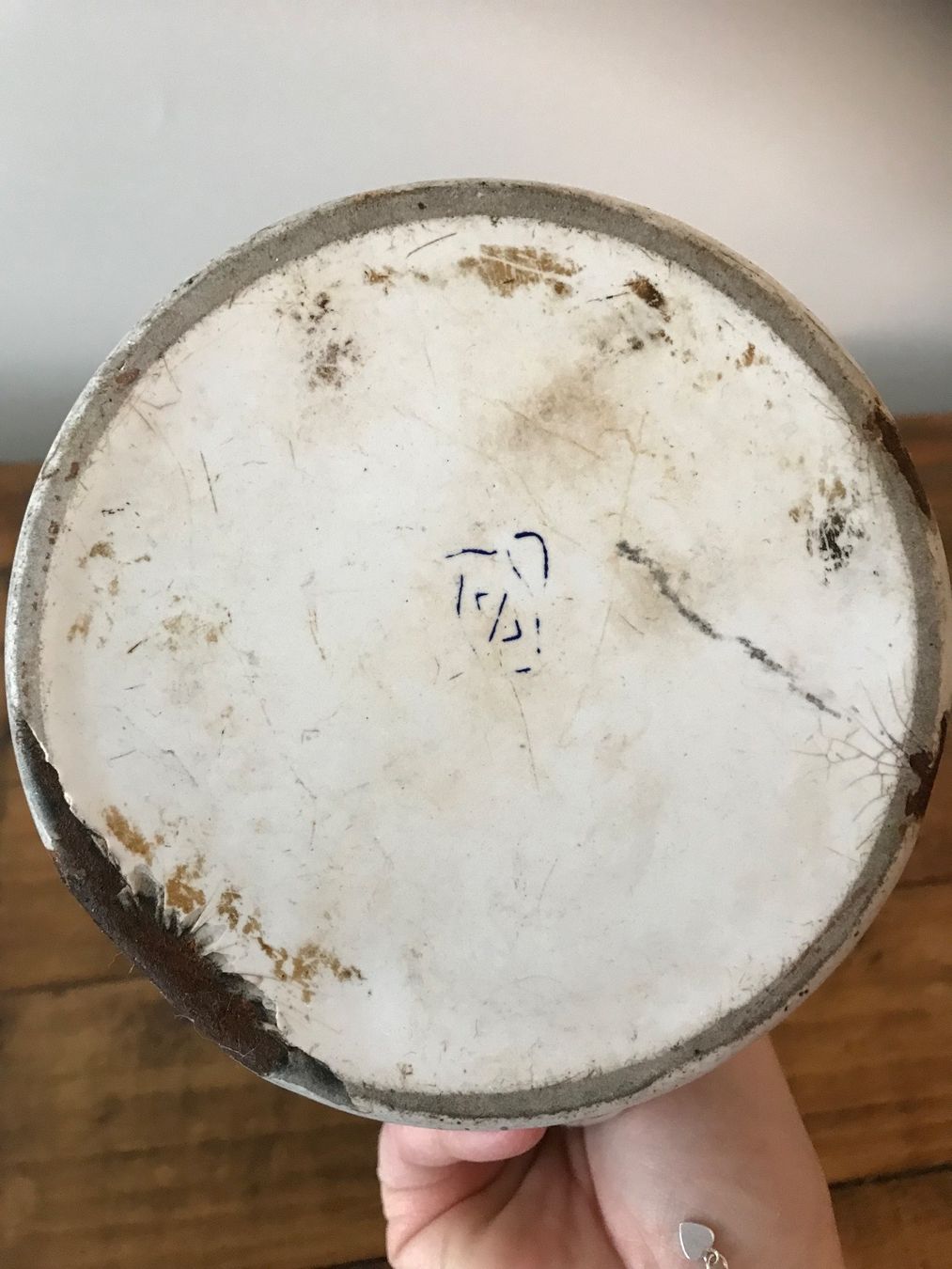 Caraffe: Emaille Kanne mit Scharnierdeckel – Usato da Rapperswil SG venduto da cosiba01 6