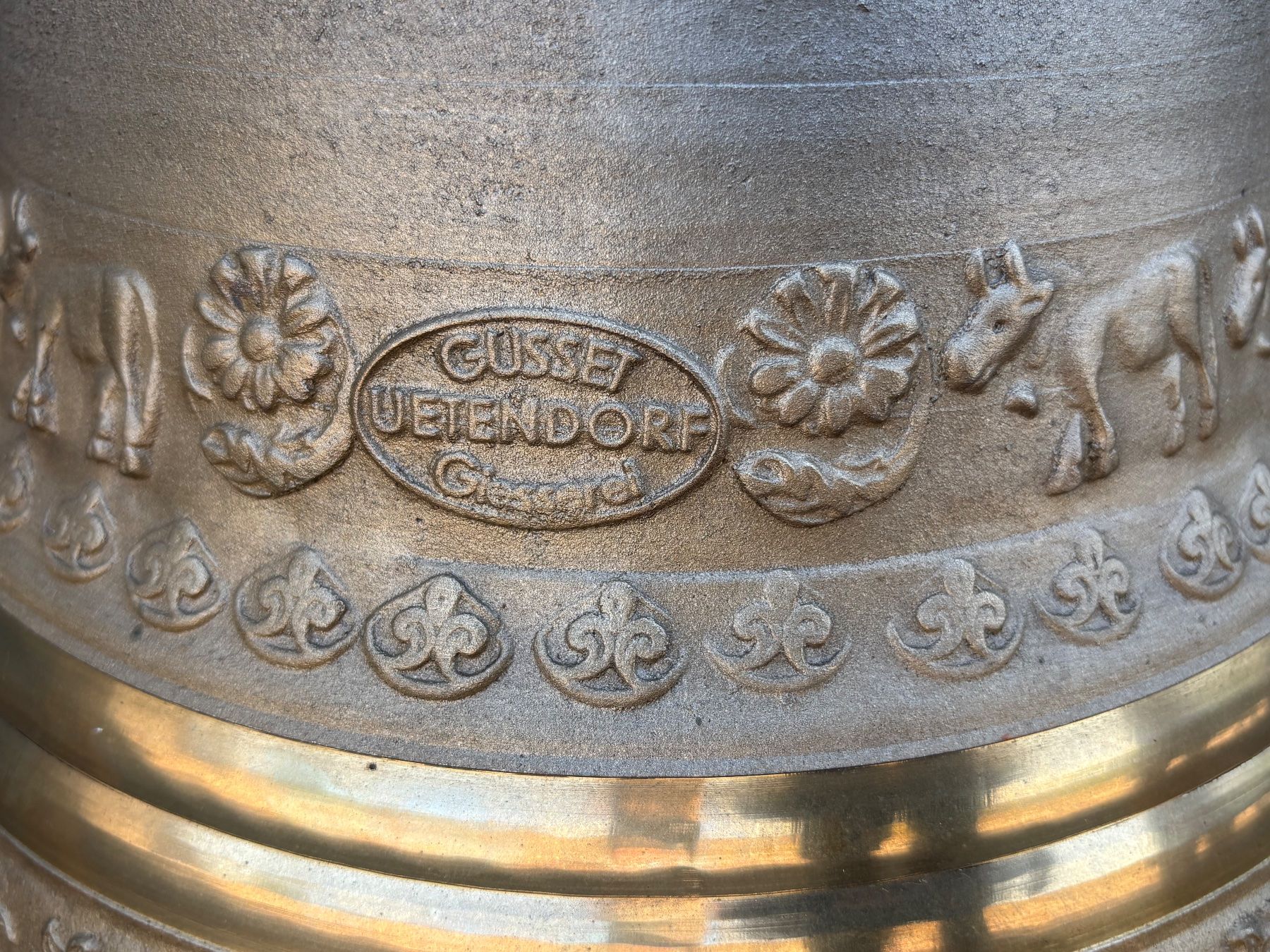 Campanacci mucche: sehr schöne Glocke Gusset Uetendorf – Usato da Feldbach venduto da Fea1 7
