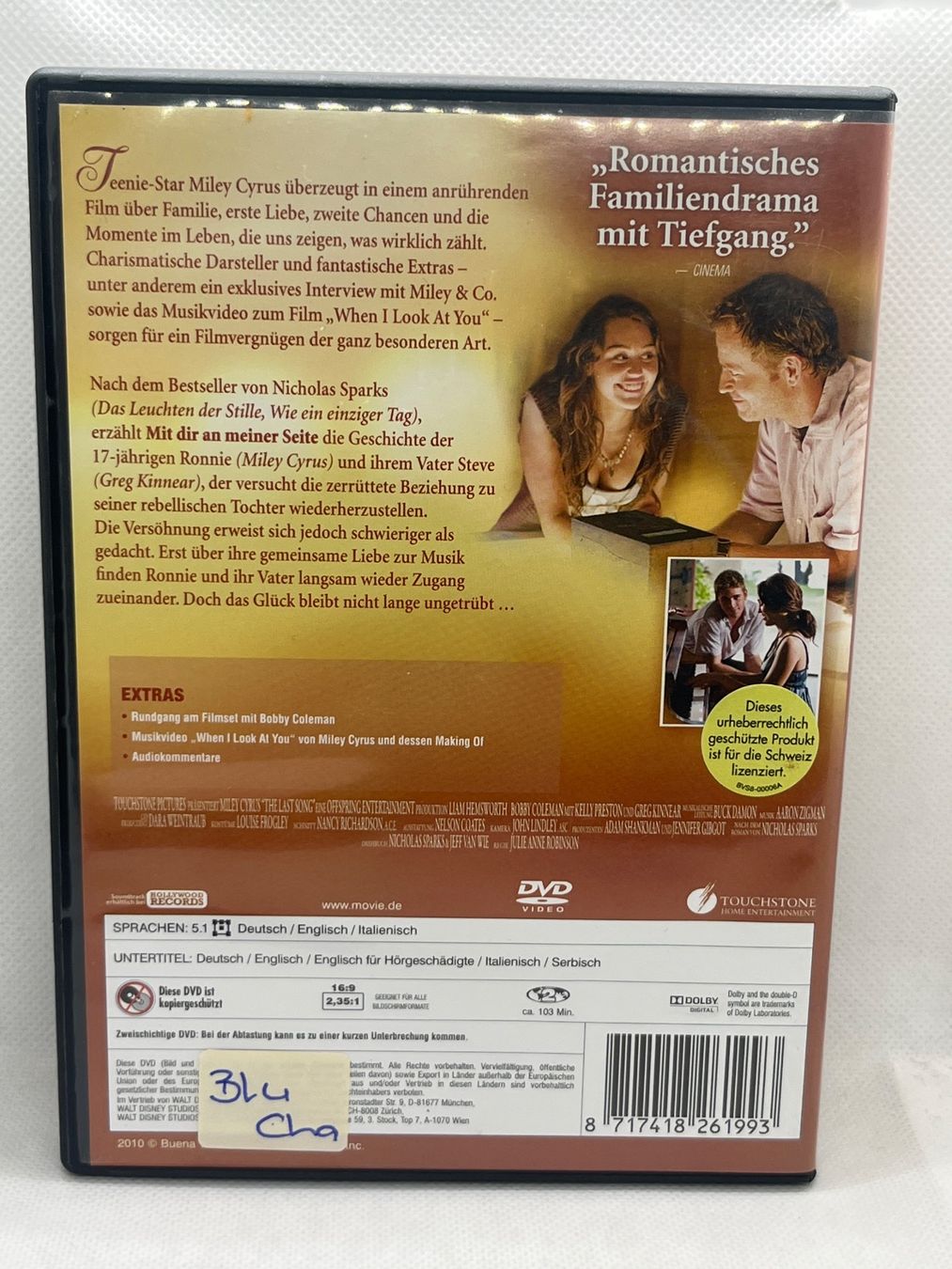 Tous les DVDs: Mit Dir an meiner Seite - DVD – D'occasion à Hinterkappelen par Kim1992 1