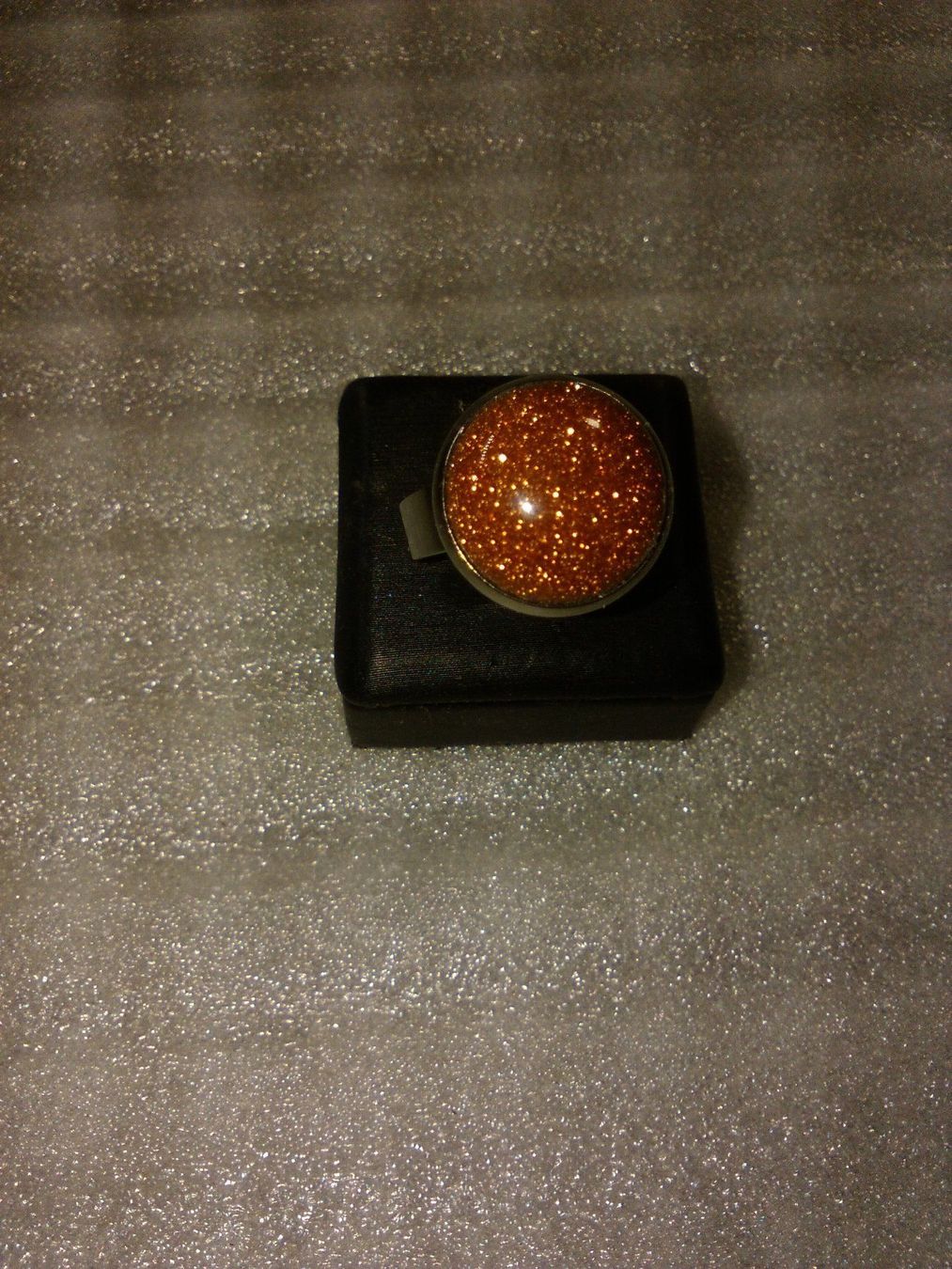 Anelli: RING EDELSTHAL,,,MIT GOLDFLUSS,,,GLANZIG – Nuovo (secondo la descrizione) da Basel venduto da bijoutrie_4 2