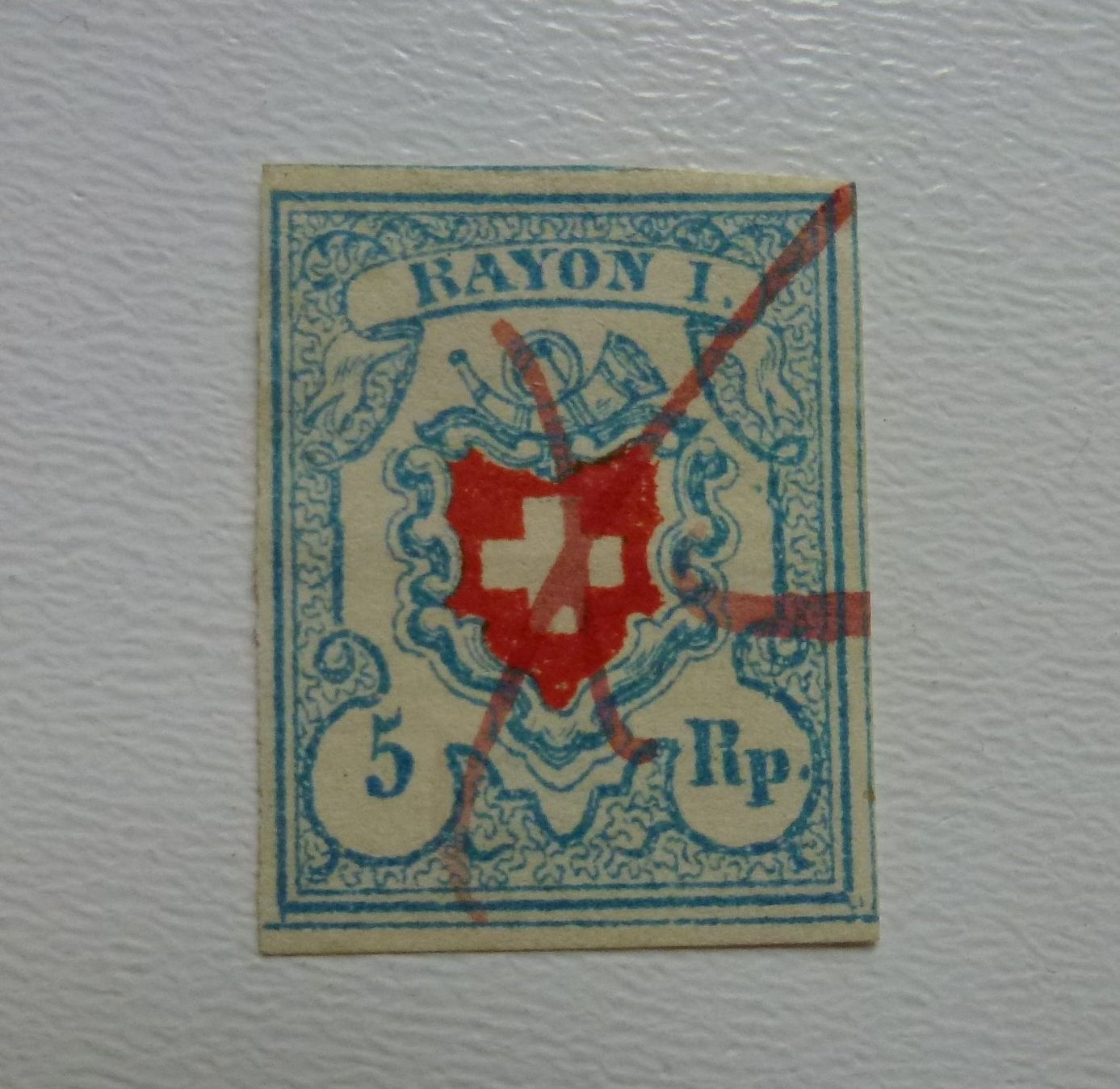 Alle Briefmarken: 1850 - Rayon I Bogenrand - Typ 39 - Stein C1L mit Befund – Gebraucht aus Walkringen von Casablanca777