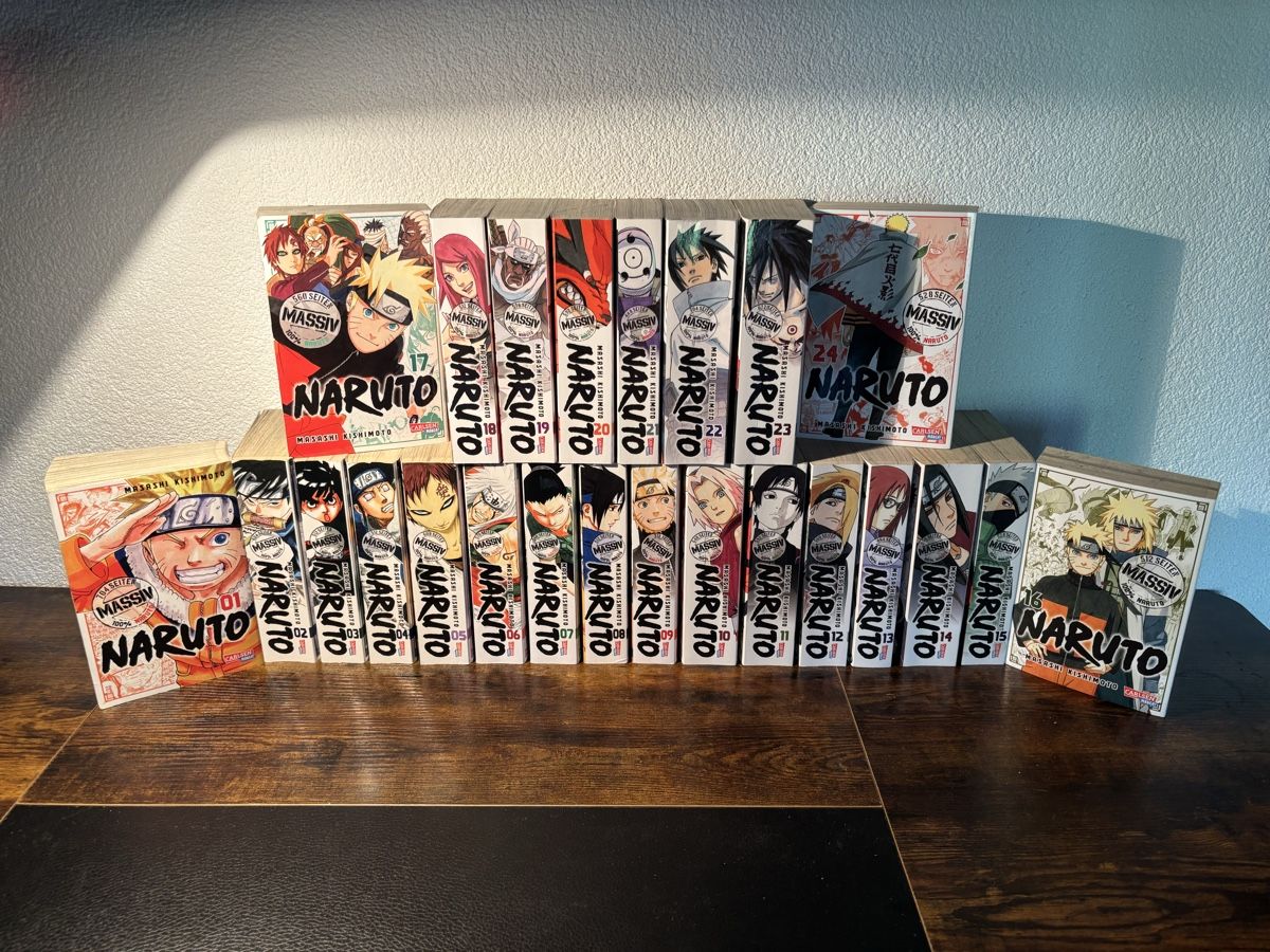 Comics: Naruto Massiv Band 1-24 komplett  – Gebraucht aus Jonen von Sschriber 6