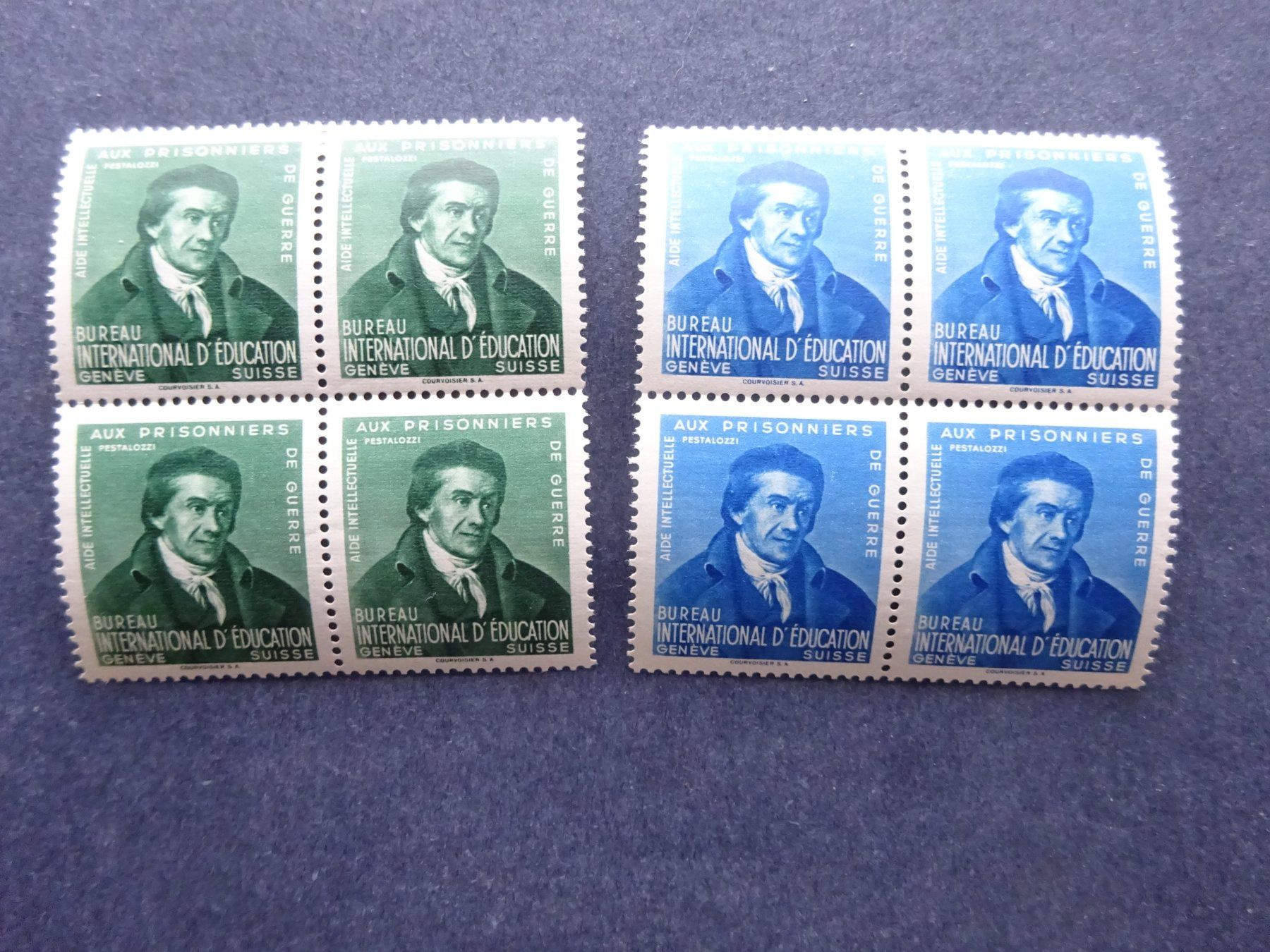 Alle Briefmarken: 1940 BIÉ im 4er Block ungebraucht* – Gebraucht aus Appenzell-Steinegg von adi1975 3