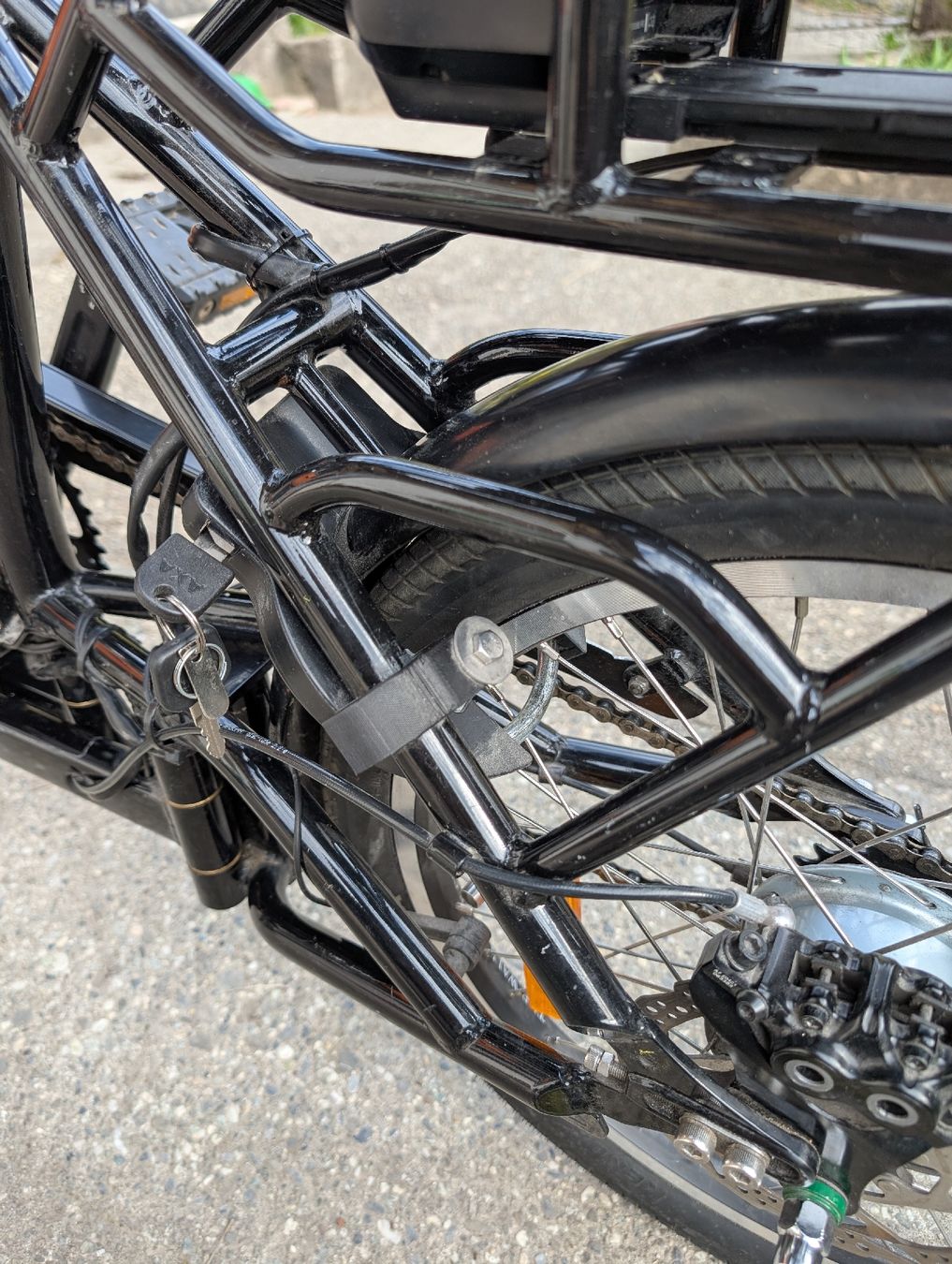 Velos: Velo cargo / poussette Wike Salamander – Gebraucht aus Chernex von JeanGrand 4