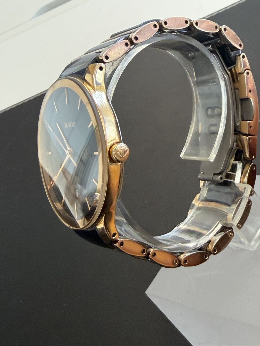 Rado Orologi: Rado Centrix, Roségoldfarben/Keramik, 38mm! – Usato da Winterthur venduto da senn-ismaili 1