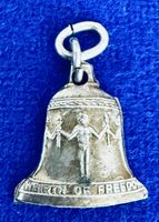 **Silber Charm Glocke 925 "Birth of Freedom" Anhänger **