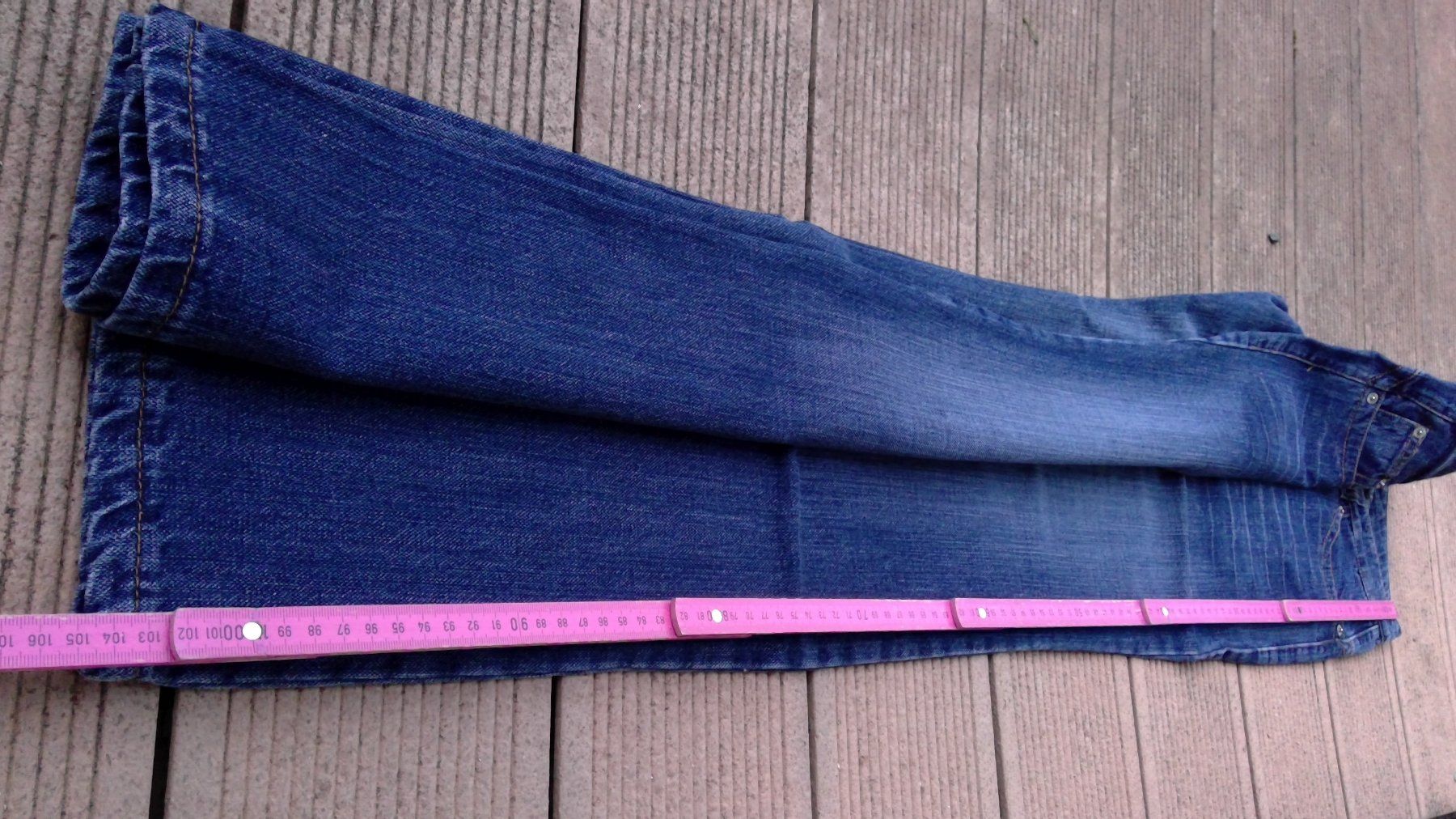 Jeans: Pantalon jeans bleu marque LMV – Neu (gemäss Beschreibung) aus Agiez von chouchanelle 7