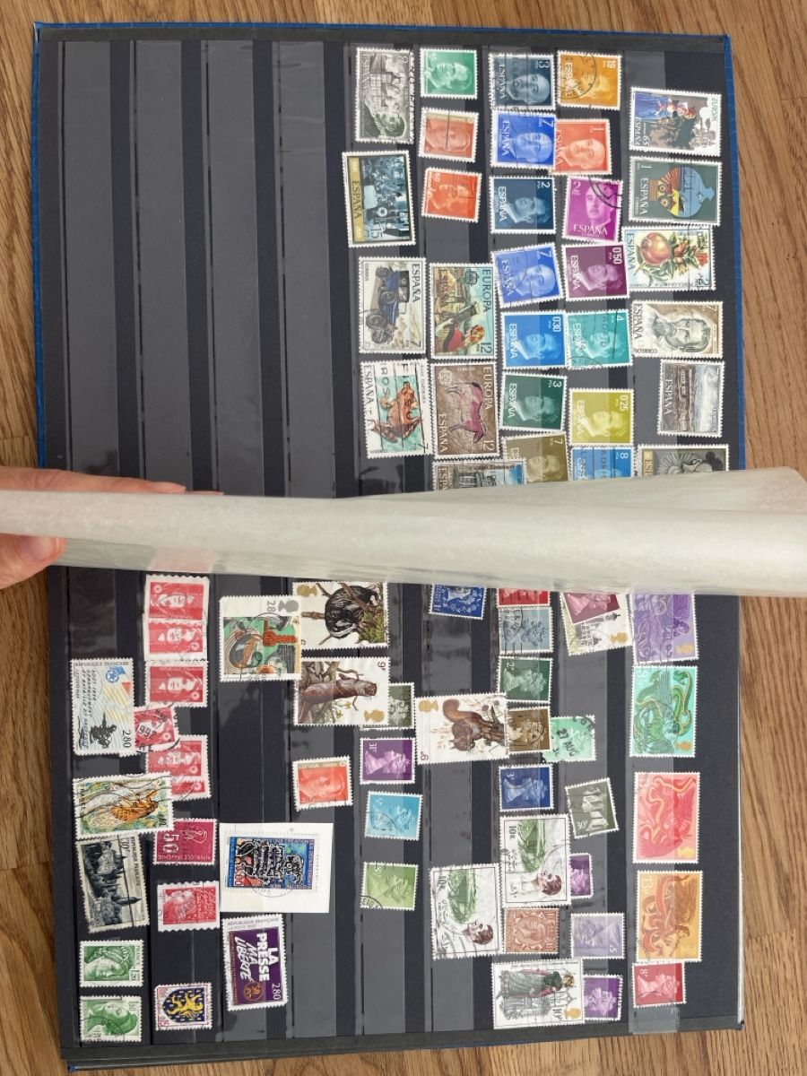 Tous les timbres: Briefmarken Album, div. Länder – D'occasion à Sursee par abcdxyz 2