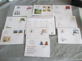 Ersttagsbriefe Jahresserie 2018  FDC Briefe